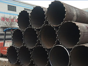 焊牙钻地式桩管