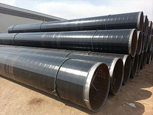 2LPE FLUOR加拿大项目防腐直缝埋弧焊管