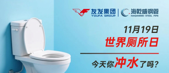 世界厕所日 | 今天你冲水了吗？‌    